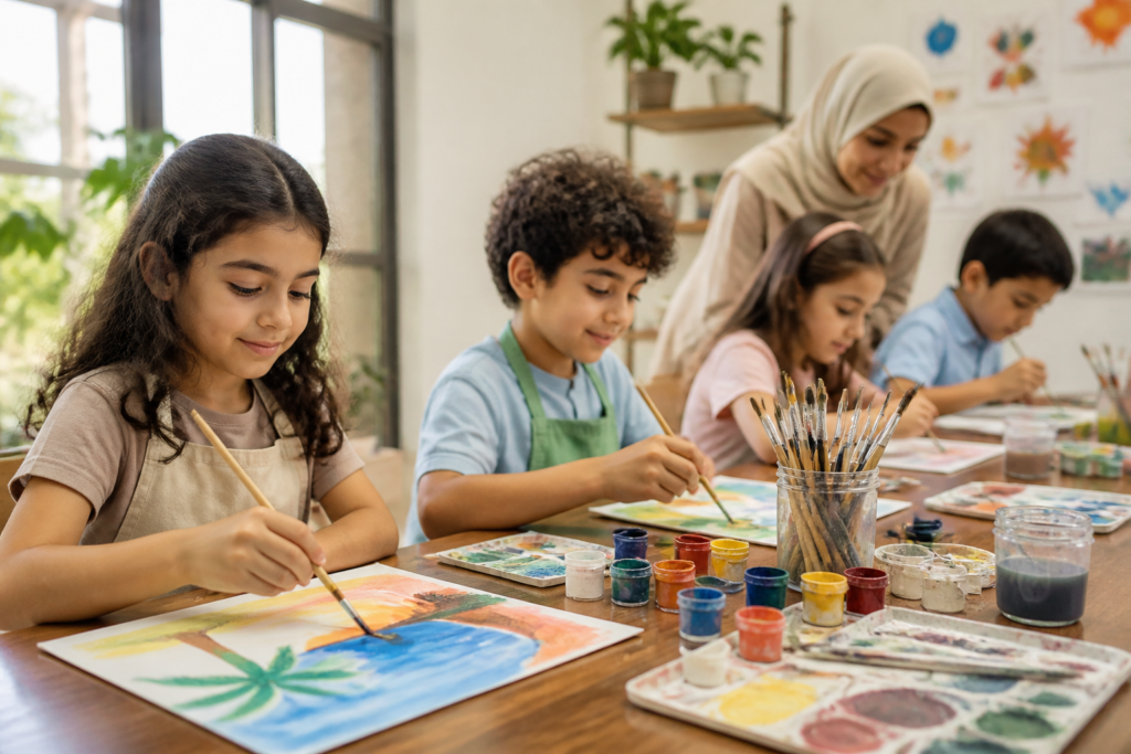 Skillifyr Academies image for kids art classes Alexandria Egypt in Egypt